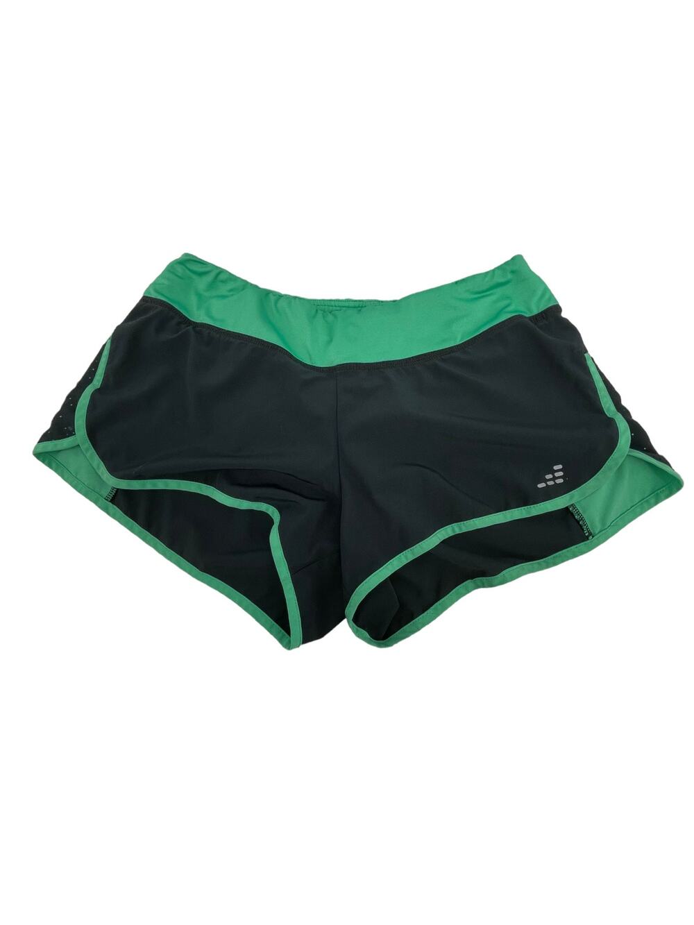 BCG Girls Black Green Athletic Shorts Youth Size Medium